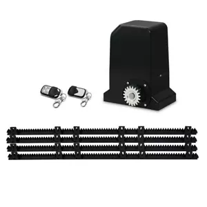 LockMaster Electric Sliding Gate Opener 1000KG Automatic Motor Remote Rail 4M - Picture 1 of 7