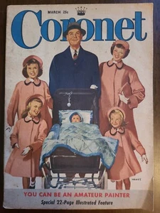 CORONET - MARCH 1954 - YOU CAN BE AN AMATEUR PAINTER - Bild 1 von 2