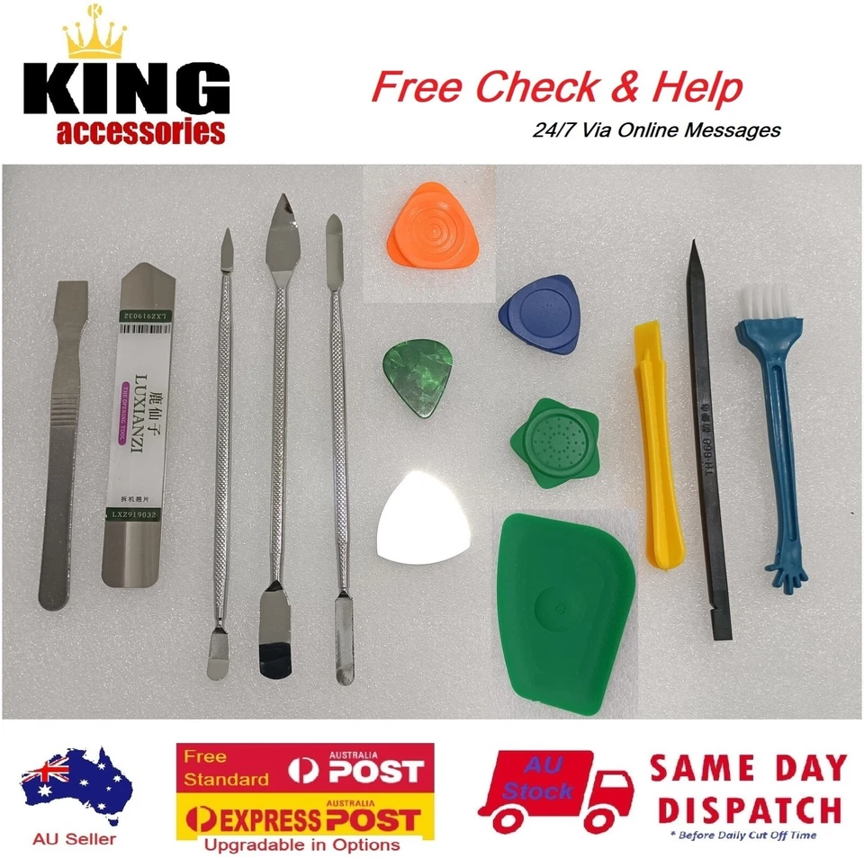 Professional Laptop Phone Tablet Ipad Iphone Opening Pry Repair Multi Tool Kit - Image 1 of 1