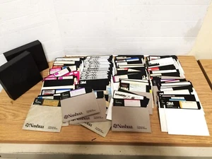 100+ 5 1/4 Floppy Disk Collection Various Software & Games +2 Plastic Boxes #1 - Bild 1 von 2