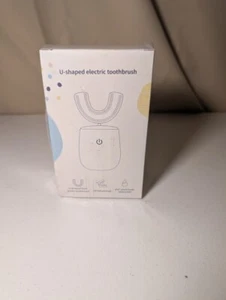 360° Silicone U-shaped Electric Toothbrush USB Intelligent Charging for Kids US - Picture 1 of 2