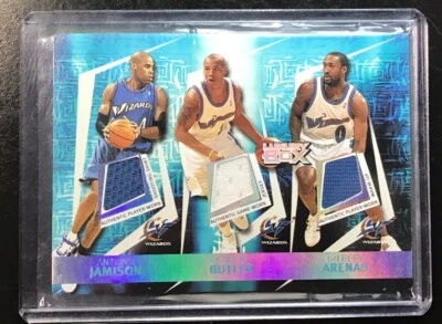 🔥2006 Роскошная Коробка Jamison Butler Arenas Blatche Jeffries Тройной Двойной #d /193 - Изображение 1 из 2