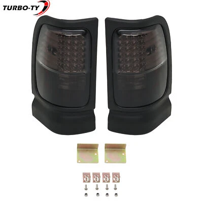 Lanterna traseira de LED carcaça preta LH&RH para Dodge Ram Truck 1500 2500 3500 1994-2001 - Imagem 1 de 4