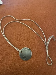 ww2 Relic ID Tag Dog Original Dig Up Tags On String Random Name Rbl Donation - Picture 1 of 1