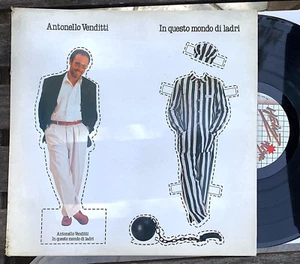 Antonello Venditti - In Questo Mondo di Ladri - LP ITA 1988 VINILE VG+ - Foto 1 di 4