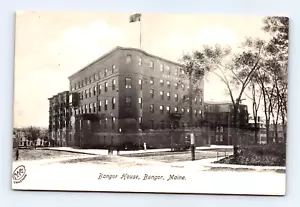 BANGOR MAINE OLD BANGOR HOUSE 1906-7 ? POSTCARD (I-5-) - Picture 1 of 2