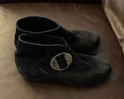 Botines Arche de gamuza para mujer negros - talla 8 EE. UU., 39 EUR Foto 1 de 4