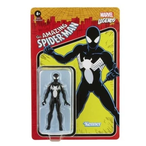 Hasbro Marvel Legends Retro 3.75" Symbiote Spider-Man Action Figure - Picture 1 of 3