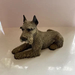 Castagna Schnauzer 1988 vintage perro acostado Italia - Imagen 1 de 1