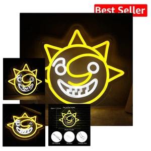 Lampada da parete al neon sole unica: cinque notti al design di Freddy per spazi energetici - Foto 1 di 8