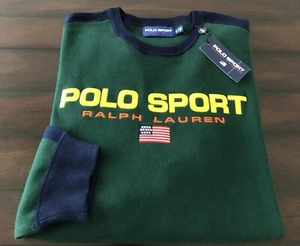 Polo Ralph Lauren Sweater Polo Sport GREEN Men’s ( XXL ) NWT 🔥 - Picture 1 of 9