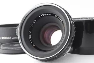 【EXC+5 w/Hood】 Nikon Nikkor P 75mm F2.8 Lens For Bronica S2 EC TL from JAPAN F96 - Picture 1 of 10