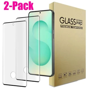 For Samsung Galaxy S25 Plus S25 Ultra Clear Full Screen Protector Tempered Glass - Picture 1 of 16