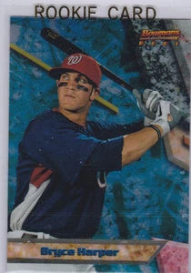 Tarjeta de novato Bryce Harper 2011 Bowman's Best $$ RC béisbol ¡Nacionales de Washington! - Imagen 1 de 2