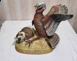 1984 Vintage Limited Edition Austin Nichols Wild Turkey & Raccoon Decanter No 5 - Picture 1 of 10
