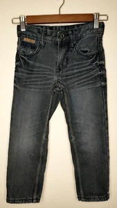 Sean John Boys Denim Jeans Size 5 Adjustable Waistband Faded Black/Dark Blue - Picture 1 of 18