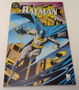 Batman #500 (1993) Die Cut Cover Signed by Mike Manley DC Comics - Picture 1 of 3