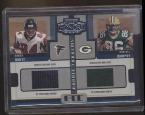 2005 PLAYOFF HONORS ROOKIE TANDEMS TRIKOT RODDY WHITE TERRENCE MURPHY - Bild 1 von 1