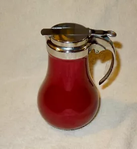 VINTAGE DRIPCUT FIESTA STYLE SYRUP IN MAROON - Picture 1 of 4