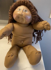 Vintage Cabbage Patch Doll 1978 1982 African American Girl Xavier Roberts Coleco - Bild 1 von 10