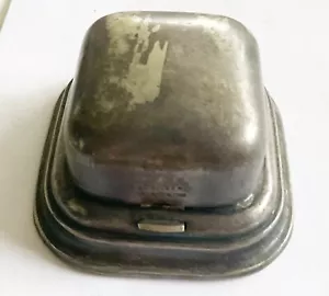 Antique Base Metal Hinged Thimble Box - Picture 1 of 7