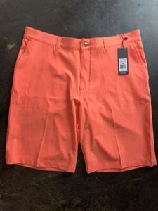 Adidas Ultimate 365 Mens Woven Golf Shorts 10" inseam Coral Fusion Size 36 New - Picture 1 of 7