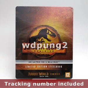 Jurassic World: Dominion - 4K UHD + BLU-RAY Steelbook Type B / Extended Cut - Picture 1 of 6