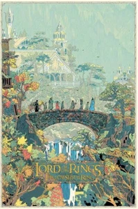 Lord of the Rings Kilian-Eng Movie Poster, LOTR Fellowship of the Ring Poster - Picture 1 of 8