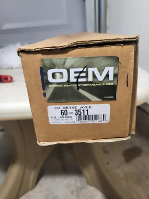 OEM CARDONE ПЕРЕДНИЙ ЛЕВЫЙ CV ПРИВОД ОСИ В СБОРЕ 60-3511 ПОДХОДИТ JEEP КОМПАС/SUV PATRI - Изображение 1 из 4