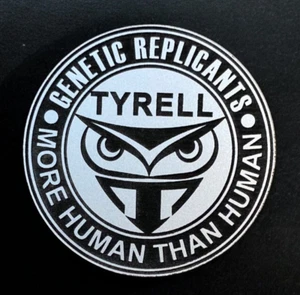 Blade Runner Tyrell Corporation Genetic Replicants Acrylic Sign, Magnet - Picture 1 of 6