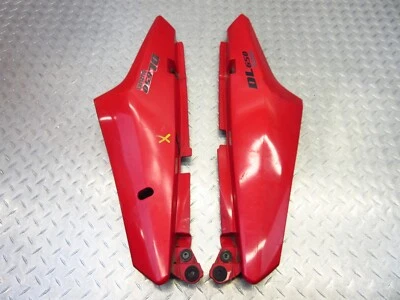 2005 04-06 Suzuki VStrom 650 DL650 OEM Rear Tail Seat Covers Fairings Pair Lot - Image 1 of 4