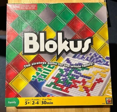 BLOKUS 2009 The Strategy Game for the Whole Family  Mattel R1983 Open Box New - Image 1 of 4