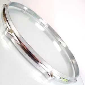 Gretsch 14" Batter Broadkaster Chrome Die-Cast Snare Drum/Floor Tom Rim/Hoop 50s - Picture 1 of 7