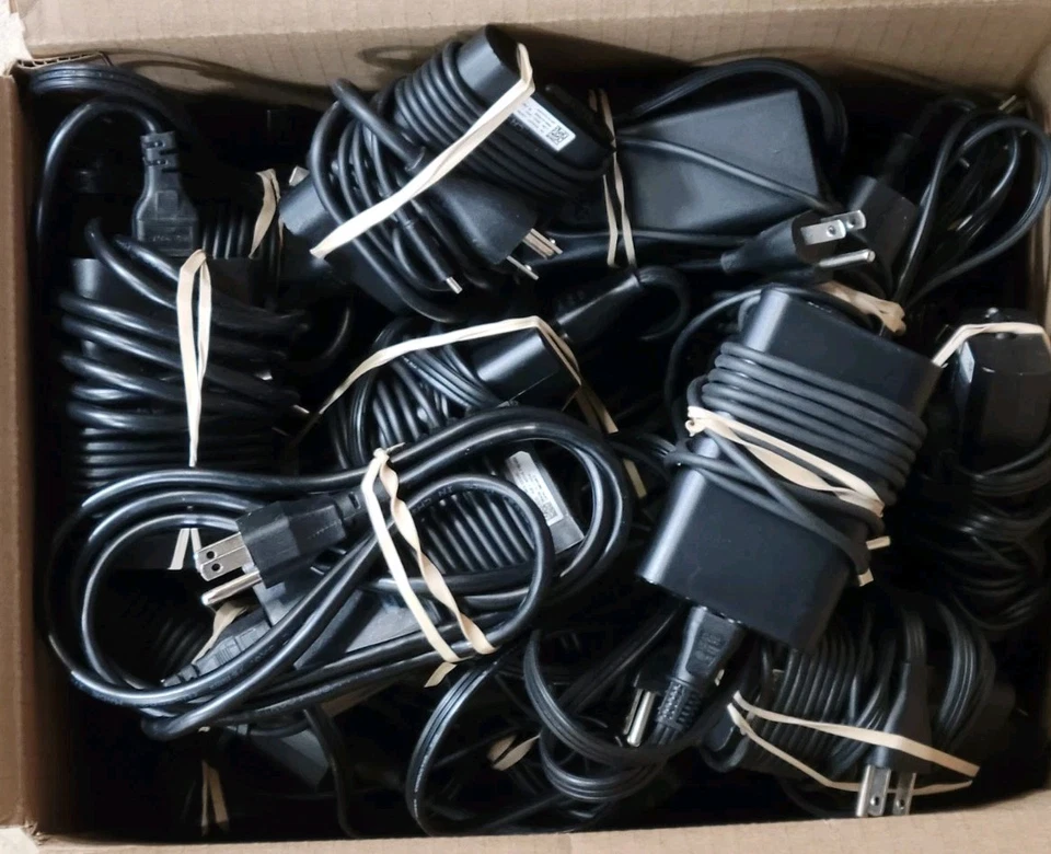 Lot of 33  Dell 65W USB-C Laptop Power Adapter Chargers 100% Original Tested. - Image 1 of 1