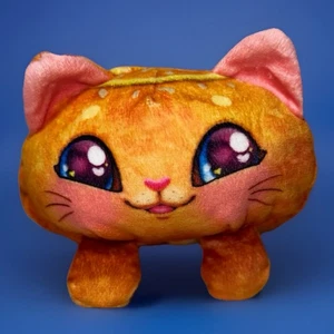 Talking Cookeez Makery Baked Treatz Plush Orange Cat Cinnamon Roll–Tested-Works! - Picture 1 of 8