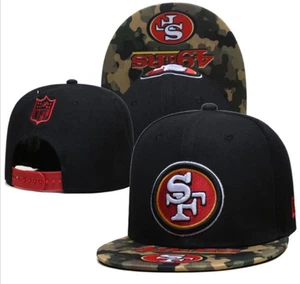 Gorra San Francisco 49ers SnapBack ajuste ajustable envío rápido - Imagen 1 de 2