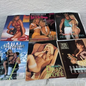 Volantini poster vintage anni 90 pubblicità film porno anni 90 (lotto di 6) d - Foto 1 di 7