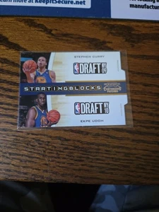Stephen Curry /  Ekpe Udoh 2010-11 Playoff Contenders Starting Blocks #2  /299 - Picture 1 of 6