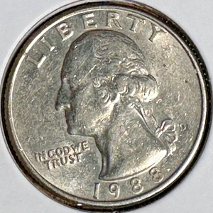 D Washington Quarter 1988 - Imagen 1 de 4