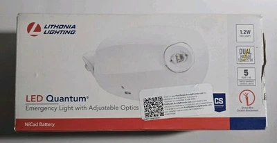 Lithonia Lighting LED Quantum Emergency Light ELM2L M12 1.2W Dual Voltage - Image 1 of 4