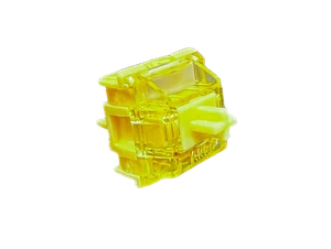 Akko Mechanical Switch (10 Pack) V5 Thocky Creamy Yellow Pro Linear Lubed Switch - Picture 1 of 8