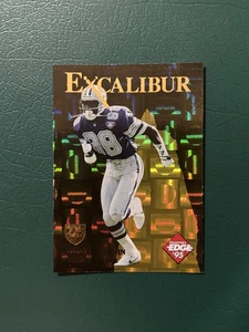 1995 Collectors Edge Excalibur 22k Gold Prism Michael Irvin Card #6/250 - Picture 1 of 2