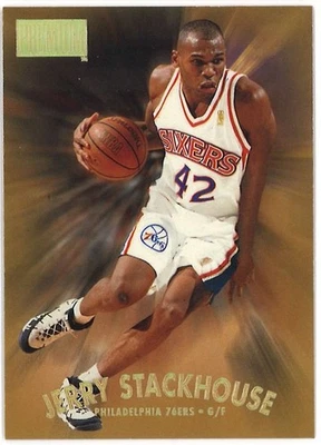 1997-98 Skybox Premium - #101 Jerry Stackhouse - Image 1 of 2