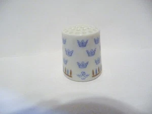 THIMBLE RORSTRAND SUECIA WGPH AÑOS 80 "GRIPSHOLM - Imagen 1 de 5