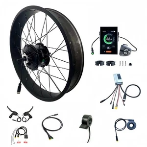 Ebike BAFANG 48V 1000 Front Hub Motor Wheel Conversion kit Fat 20/24/26x4.0" - Picture 1 of 9