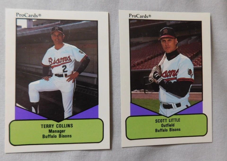 1990 ProCards AAA Buffalo Bisons Baseball Card Pick one - Image 1 of 1