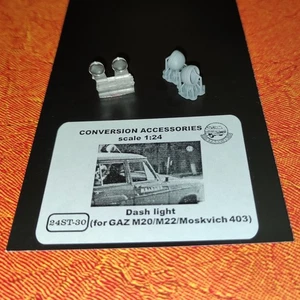 Dash light (for GAZ M20/M22/Moskvich 403)  2pcs - Start 43 ST30 skala 1/24 - Imagen 1 de 1