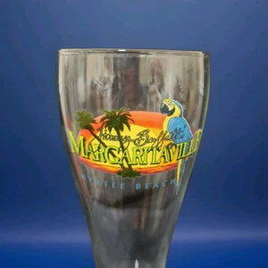 Vaso de cerveza alto Jimmy Buffets Margaritaville Myrtle Beach coleccionable  - Imagen 1 de 2