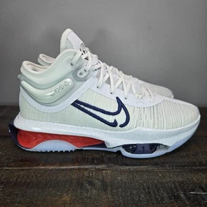 Nike Air Zoom GT Jump 2 Mens Size 10 USA Basketball Shoes White DJ9431-100 - Picture 1 of 11
