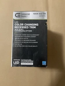 Kommerzielle elektrische 6" wählbare integrierte LED Einbaustrahler 30-1 - Bild 1 von 2